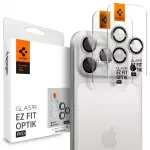 Spigen Optik Pro kameros apsauga &bdquo;EZ Fit&ldquo; 2 vnt. &ndash; sidabrinė