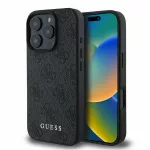 Guess 4G Classic iPhone 16 Pro dėklas - Juodas