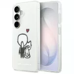 Karl Lagerfeld IML Karl&Choupette MagSafe dėklas Samsung Galaxy S26 - skaidrus