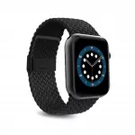 Puro Loop nailoninis dirželis Apple Watch 38 / 40 / 41 mm - juodas