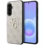 Guess Leather 4G Metal Logo dėklas Samsung Galaxy A57 5G - rožinis