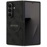 Guess 4G Classic MagSafe dėklas, skirtas Samsung Galaxy Z Fold7 - juodas