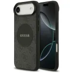 Guess 4G Circle Classic Logo MagSafe dėklas iPhone Air - juodas