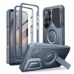 Tech-Protect Kevlar MagSafe 2-Set dėklas Samsung Galaxy S26 Ultra - Mėlynas