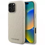 Karl Lagerfeld FW Stamped Karl MagSafe dėklas iPhone 16 Pro Max - Bežinis