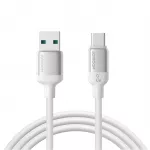 Joyroom S-A62 Lively Series 3A USB-A - USB-C kabelis 1.2 m - baltas