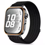 Tech-Protect Nylon Dirželis Huawei Watch Fit 3 / 4 / 4 Pro / 5 / 5 Pro - Juodas