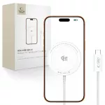 Tech-Protect A54 MagSafe 25W QI2.2 bežičis įkroviklis - baltas