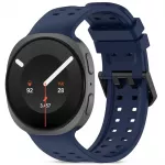 Tech-Protect Silicone Air dirželis Samsung Galaxy Watch 40/44/46 mm - Tamsiai mėlyna