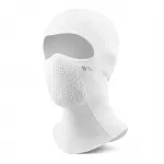 Rockbros LF25699 flīsinė dviračio balaklava - balta