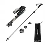 Qunature &Scaron;iaurės žygių trekinginė lazda Aliuminis 110 - 130 cm 1 vnt. - Ruda