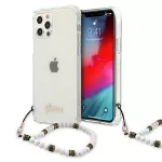 Guess skaidrus dėklas iPhone 12/12 Pro &ndash; Pearl