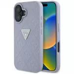 Guess 4G ra&scaron;to dėklas iPhone 16 &ndash; violetinis