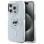 Karl Lagerfeld MagSafe dėklas iPhone 15 Pro &ndash; baltas