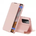 Dux Ducis Skin X atverčiamas dėklas Galaxy A72 &ndash; rožinis