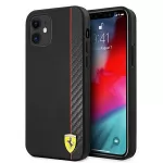 Ferrari hardcase dėklas iPhone 12 mini &ndash; juodas