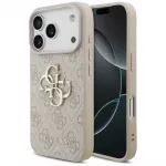 Guess 4G Big Logo dėklas skirtas iPhone 17 Pro / 18 Pro - Rožinė