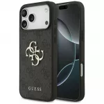 Guess 4G Big Logo dėklas skirtas iPhone 17 Pro Max / 18 Pro Max - juoda spalva