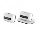 BoboVR BM60-2 6500 mAh baterija BoboVR M3 Pro+ ir BoboVR M3 2 vnt. su įkrovimo stotimi - balta