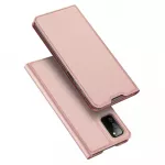 Dux Ducis Skin Pro atverčiamas dėklas Samsung Galaxy A03s &ndash; rožinis