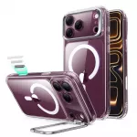 ESR Classic Hybrid Kickstand MagSafe dėklas iPhone 18 Pro / 17 Pro - Skaidus