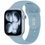Dirželis Tech-Protect Silicone Apple Watch 8 / 9 / 10 / 11 / 12 / SE (40 / 41 / 42 mm), mėlynas