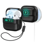 Dėklas ESR Pulse HaloLock MagSafe, skirtas AirPods 4 - juodas