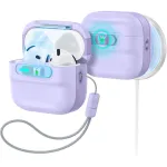 Dėklas ESR Pulse HaloLock MagSafe ausinėms Apple AirPods 4 / 5 - violetinis