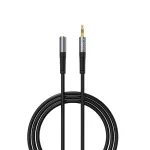 Garso ilginamasis kabelis Orico AXF 3,5 mm ki&scaron;tukas-lizdas 0,5 m &ndash; juodas