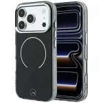 Dėklas Mercedes Double Layer Iconic Logo MagSafe skirtas iPhone 18 Pro Max / 17 Pro Max - juodas