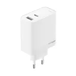 Įkroviklis Oppo VCB8OAEH 80W USB-A + USB-C sieninis - baltas