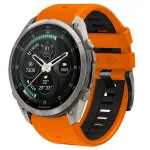 Dirželis Tech-Protect IconBand Pro Garmin Fenix 5X / 5X Plus / 6X / 6X Pro / 7X / 8 / 8 Pro / 9 / 9 Pro (51 mm), oranžinis/juodas