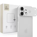 Kameros apsauginis stiklas Tech-Protect Camalloy Fit+ iPhone 18 Pro Max, sidabrinis