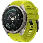Dirželis Tech-Protect Silicone Garmin Fenix 5 / 6 / 6 Pro / 7 / 8 / 8 Pro / E / 9 / 9 Pro (51 mm), laimo žalias