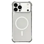 Dėklas iPhone 18 Pro Max / 17 Pro Max, magnetinis, TPU, su nuimamu kameros dangteliu - skaidrus