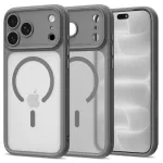 Dėklas Tech-Protect MagPeak MagSafe CC iPhone 17 Pro Max / 18 Pro Max, matinis titanas