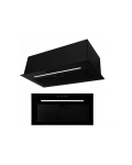 Įmontuojamas gartraukis Ciarko BOX 60 &ndash; 640 m&sup3;/h, juodas LED
