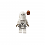 Snowtrooper - Female, Printed Legs, Dark Tan Hands, Reddish Brown Head