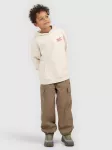 Casual cargo kelnės berniukams - rudos 146/152 (10-12 metai)