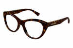 Gucci akiniai GG1172O 005 havana havana transpa 52 Akinių rėmeliai Moterims