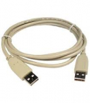 Jungiamasis laidas kabelis USB A-A (1K-1K) 5m |USB-A ki&scaron;tukas - USB-A ki&scaron;tukas