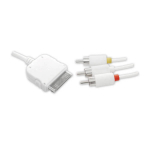 Kabelis Ipod - 3RCA (2x audio+1 video) 1.5m