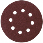 &Scaron;lifavimo popierius &Oslash;125mm K120 10vnt.