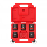 Smūginių galvučių komplektas 3/4", 5 vnt