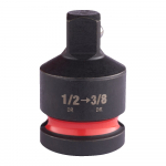 Smūginis adapteris i&scaron; 1/2" kvadrato į -> 3/8&Prime; kvadrata