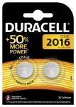 Elementai Duracell, CR2016, 3 V, 2 vnt.