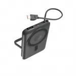 Power bank Ksix, 10000 mAh, pilkas