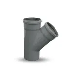 Vidaus kanalizacijos tri&scaron;akis , &Oslash; 110 / 110 mm, 45&deg;
