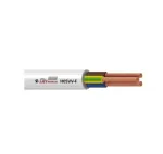 Kabelis Lietkabelis H05VV-F, 5 x 0,75 mm&sup2;, baltas
