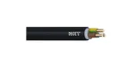 Instaliacinis kabelis NKT CYKY, Eca, 750 V, 5 x 4 mm&sup2;,100m